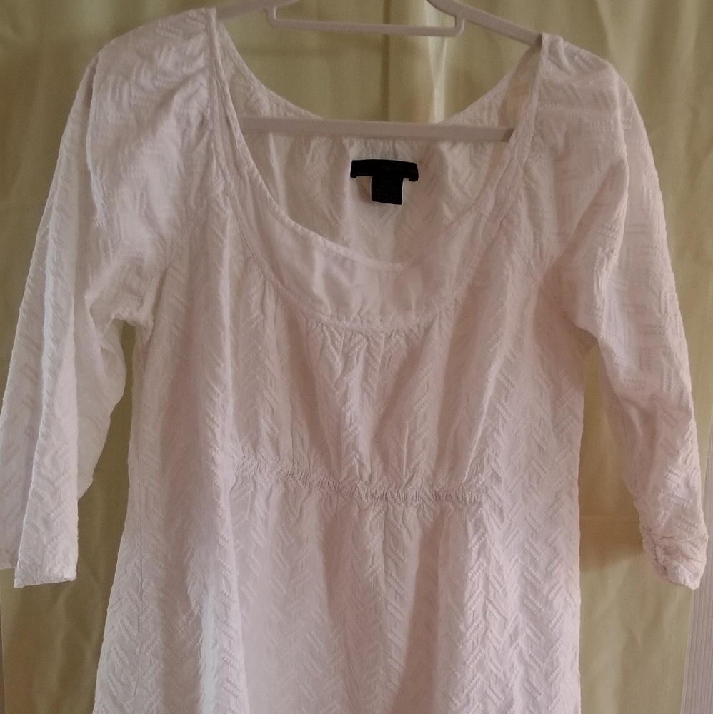 3/4 sleeve baby doll top